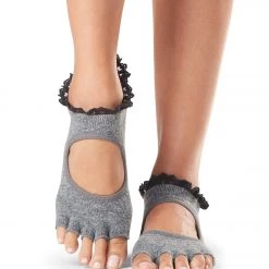 CLOTHING Toesox Bella Half-Toe Yoga Grip Socks Melody