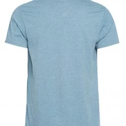 CLOTHING PrAna Men's V Neck Short Sleeve Workout Tee Blue Note Heather