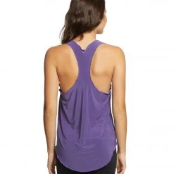 Onzie Lightweight Glossy Flow Yoga Tank Top Purple CLOTHING