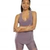 Onzie Lightweight Glossy Flow Yoga Tank Top Purple Haze 2 Onzie Lightweight Glossy Flow Yoga Tank Top Purple Haze