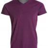 CLOTHING PrAna Men's V Neck Short Sleeve Workout Tee Black Plum Heather 2 CLOTHING PrAna Men's V Neck Short Sleeve Workout Tee Black Plum Heather