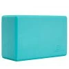 YOGA MATS & PROPS Everyday Yoga 4 Inch Foam Yoga Block Aqua