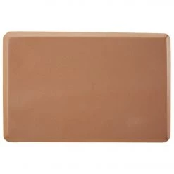 YOGA MATS & PROPS Everyday Yoga 4 Inch Foam Yoga Block Hazelnut