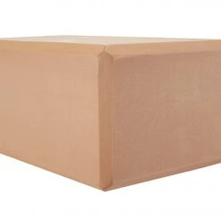 YOGA MATS & PROPS Everyday Yoga 4 Inch Foam Yoga Block Hazelnut