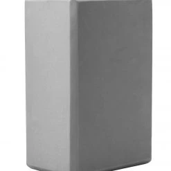 YOGA MATS & PROPS Everyday Yoga 4 Inch Foam Yoga Block Charcoal