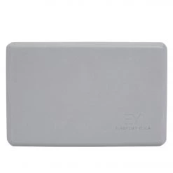 YOGA MATS & PROPS Everyday Yoga 4 Inch Foam Yoga Block Slate