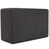 Everyday Yoga 4 Inch Foam Yoga Block Black YOGA MATS & PROPS