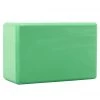 YOGA MATS & PROPS Everyday Yoga 4 Inch Foam Yoga Block Green