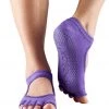 Toesox Bella Half-Toe Yoga Grip Socks Light Purple CLOTHING