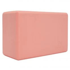 Everyday Yoga 4 Inch Foam Yoga Block Coral 13 Everyday Yoga 4 Inch Foam Yoga Block Coral