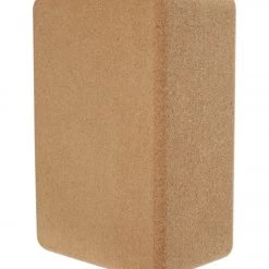 Everyday Yoga Cork Yoga Block 3 Inch Natural 4 Inch