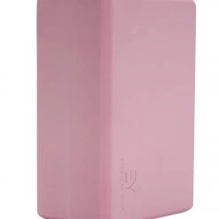 Everyday Yoga 4 Inch Foam Yoga Block Dusty Rose YOGA MATS & PROPS