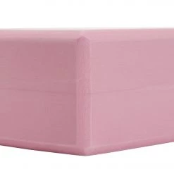 Everyday Yoga 4 Inch Foam Yoga Block Dusty Rose YOGA MATS & PROPS
