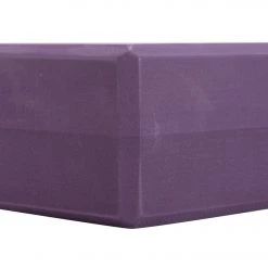 Everyday Yoga 4 Inch Foam Yoga Block Plum YOGA MATS & PROPS
