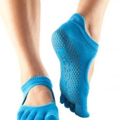 Toesox Bellarina Full-Toe Yoga Grip Socks Skydiver ACCESSORIES
