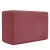 Everyday Yoga 4 Inch Foam Yoga Block Merlot YOGA MATS & PROPS
