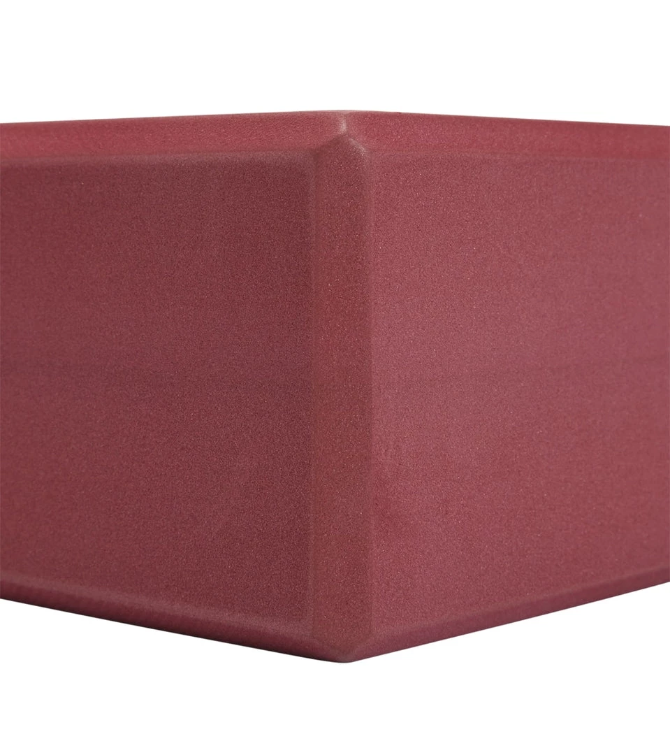 Everyday Yoga 4 Inch Foam Yoga Block Merlot YOGA MATS & PROPS 6 Everyday Yoga 4 Inch Foam Yoga Block Merlot YOGA MATS & PROPS