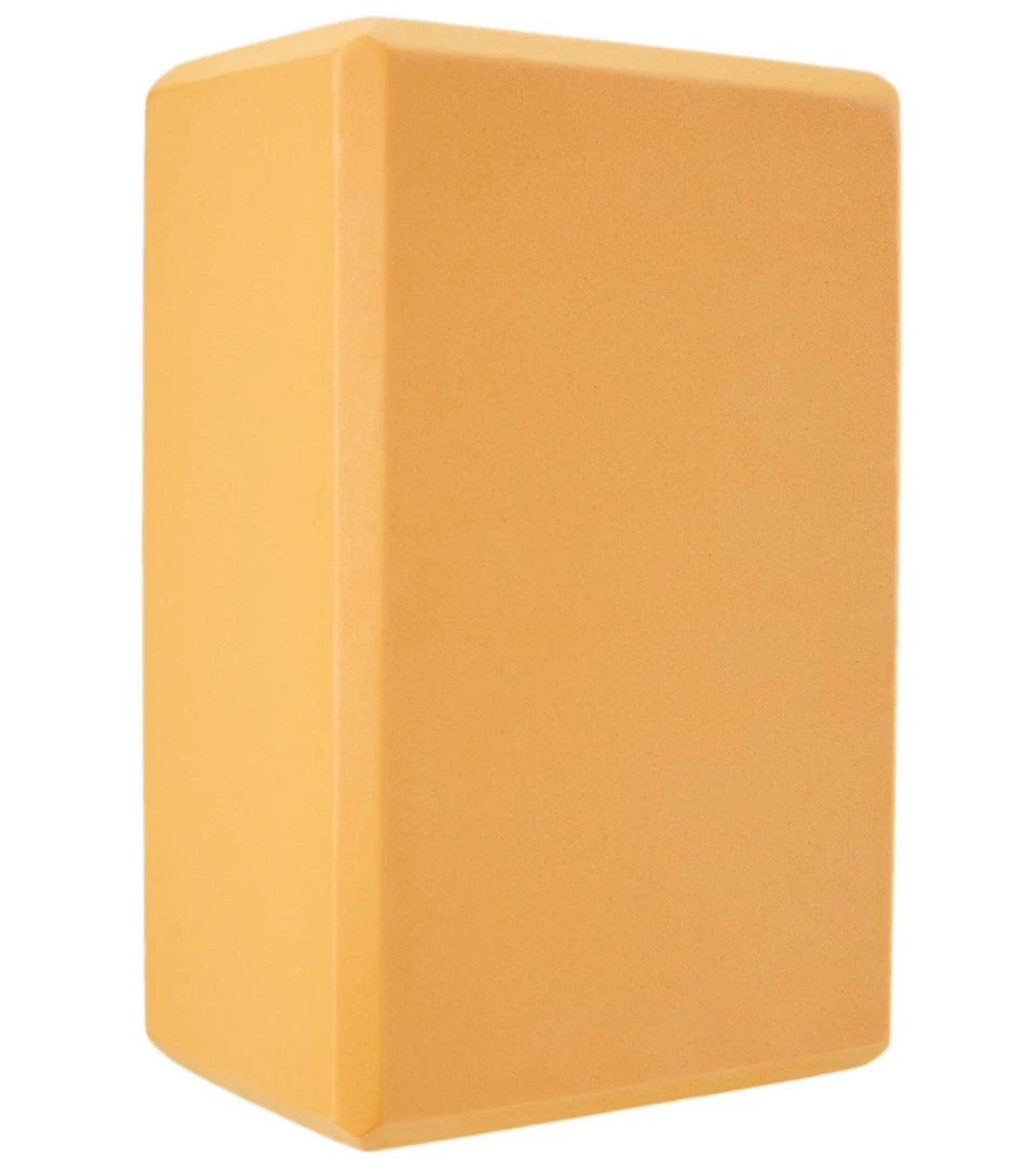 Everyday Yoga 4 Inch Foam Yoga Block Honey 4 Everyday Yoga 4 Inch Foam Yoga Block Honey