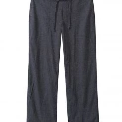 PrAna Men's Sutra Pants 30" Inseam Black Herringbone CLOTHING