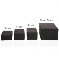 Everyday Yoga 5 Inch Foam Yoga Block Black 13 Everyday Yoga 5 Inch Foam Yoga Block Black