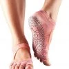 CLOTHING Toesox Bella Half-Toe Yoga Grip Socks Cherry Blossom