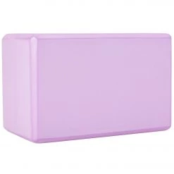 Everyday Yoga 5 Inch Foam Yoga Block Purple YOGA MATS & PROPS