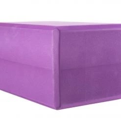 Everyday Yoga 5 Inch Foam Yoga Block Plum YOGA MATS & PROPS