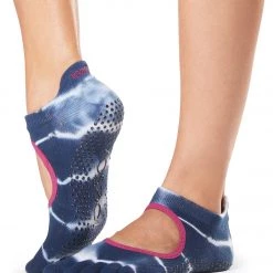ACCESSORIES Toesox Bellarina Full-Toe Yoga Grip Socks Cosmic 9 ACCESSORIES Toesox Bellarina Full-Toe Yoga Grip Socks Cosmic