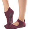 Toesox Bellarina Full-Toe Yoga Grip Socks Vixen