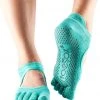 ACCESSORIES Toesox Bellarina Full-Toe Yoga Grip Socks Fishnet Lagoon