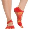 Toesox Bella Half-Toe Yoga Grip Socks Sunrise CLOTHING 2 Toesox Bella Half-Toe Yoga Grip Socks Sunrise CLOTHING