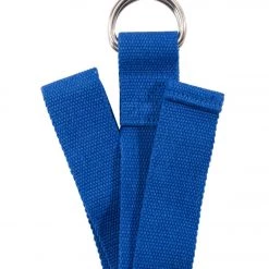 YOGA MATS & PROPS Everyday Yoga 6 Foot Yoga Strap D-Ring Blue