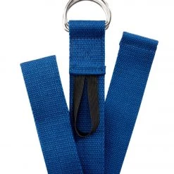 YOGA MATS & PROPS Everyday Yoga 6 Foot Yoga Strap D-Ring Lapis