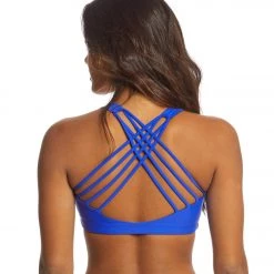 CLOTHING Onzie Chic Yoga Sports Bra Royal Blue