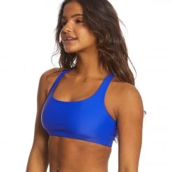 CLOTHING Onzie Chic Yoga Sports Bra Royal Blue 10 CLOTHING Onzie Chic Yoga Sports Bra Royal Blue