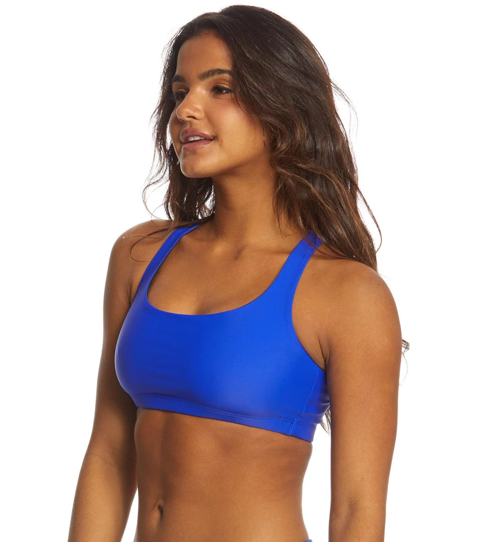 CLOTHING Onzie Chic Yoga Sports Bra Royal Blue 5 CLOTHING Onzie Chic Yoga Sports Bra Royal Blue