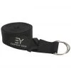 Everyday Yoga 8 Foot Yoga Strap D-Ring Black YOGA MATS & PROPS