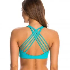 Onzie Chic Yoga Sports Bra Turquoise CLOTHING 13 Onzie Chic Yoga Sports Bra Turquoise CLOTHING