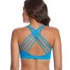 Onzie Chic Yoga Sports Bra Indian Blue