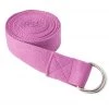 YOGA MATS & PROPS Everyday Yoga 8 Foot Yoga Strap D-Ring Berry