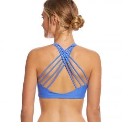 Onzie Chic Yoga Sports Bra Moonlight Blue