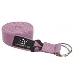 Everyday Yoga 8 Foot Yoga Strap D-Ring Lilac YOGA MATS & PROPS 11 Everyday Yoga 8 Foot Yoga Strap D-Ring Lilac YOGA MATS & PROPS