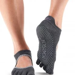 ACCESSORIES Toesox Bellarina Full-Toe Yoga Grip Socks Carbon Batik
