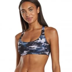 Onzie Chic Yoga Sports Bra Stormy Camo