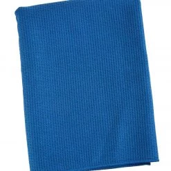 YOGA MATS & PROPS Everyday Yoga Waffle Grip Mat Towel Lapis