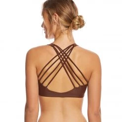 CLOTHING Onzie Chic Yoga Sports Bra Chocolate