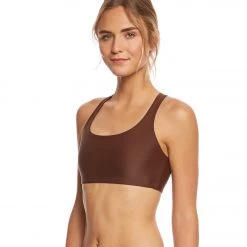 CLOTHING Onzie Chic Yoga Sports Bra Chocolate