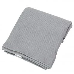 YOGA MATS & PROPS Everyday Yoga Waffle Grip Mat Towel Charcoal