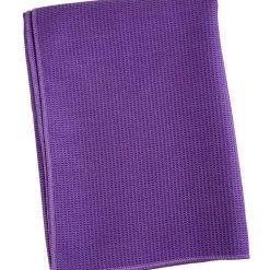 Everyday Yoga Waffle Grip Mat Towel Plum