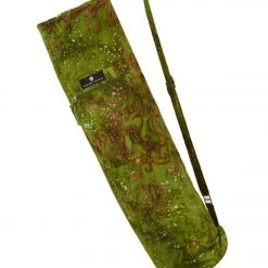 ACCESSORIES Hugger Mugger Batik Yoga Mat Bag Green